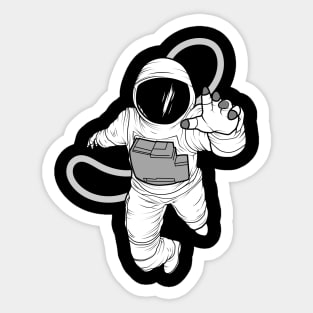 Astronaut Sticker